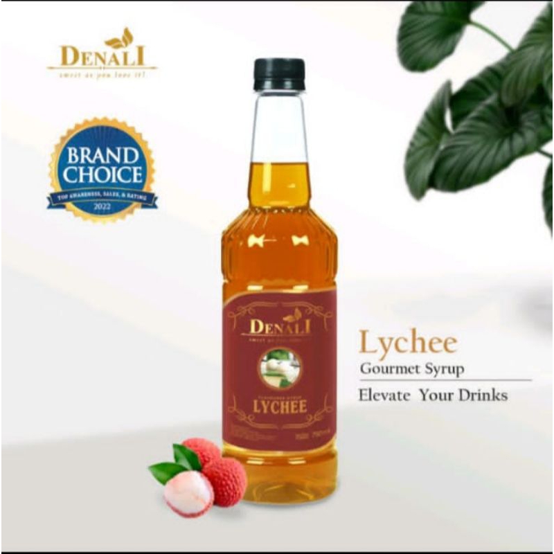 

sirup denali lyche 750ml / repack sample 100ml