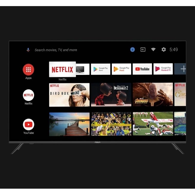 AQUA JAPAN LED Android 11 Smart TV 32 inch LE32AQT6600G