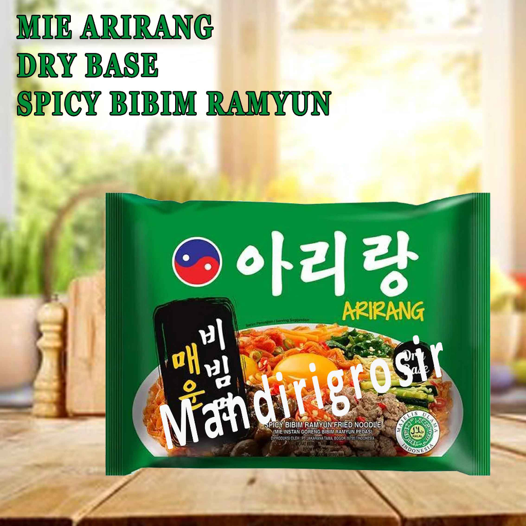 Spicy bibim ramyun * Mie * Arirang * Dry base * 135g