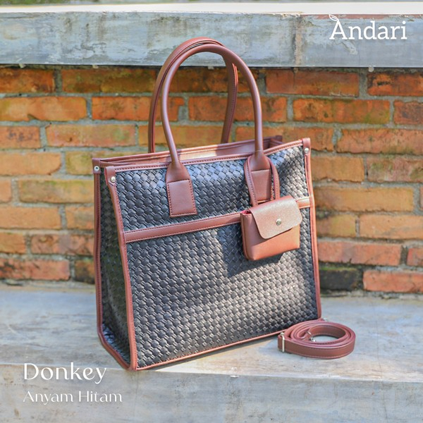 DONKEY Bag Original by Andari Tas Totebag Travel Wanita