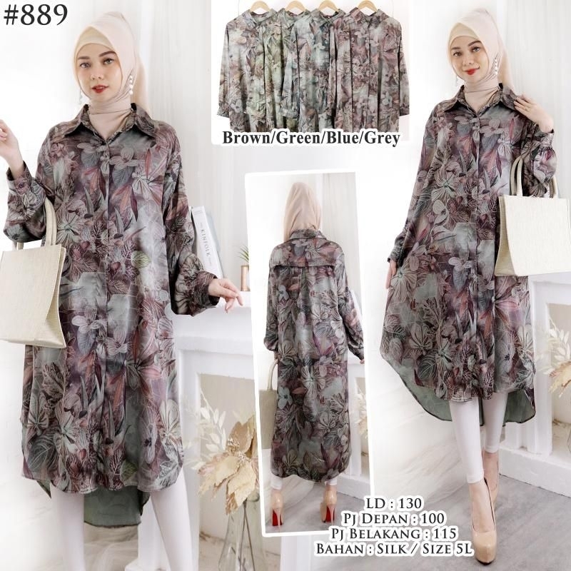 baju tunik atasan wanita jumbo bigsize 5L