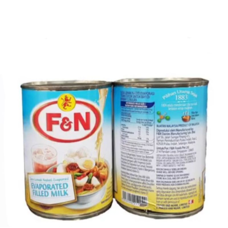 

SUSU EVAPORASI F&N 380 ml