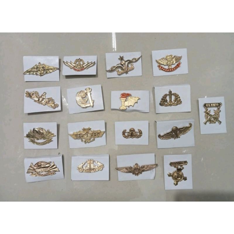 BRIVET EXCLUSIV TNI AL MARINIR LENCANA PIN TNI AL BRIVET PDH AL MARINIR