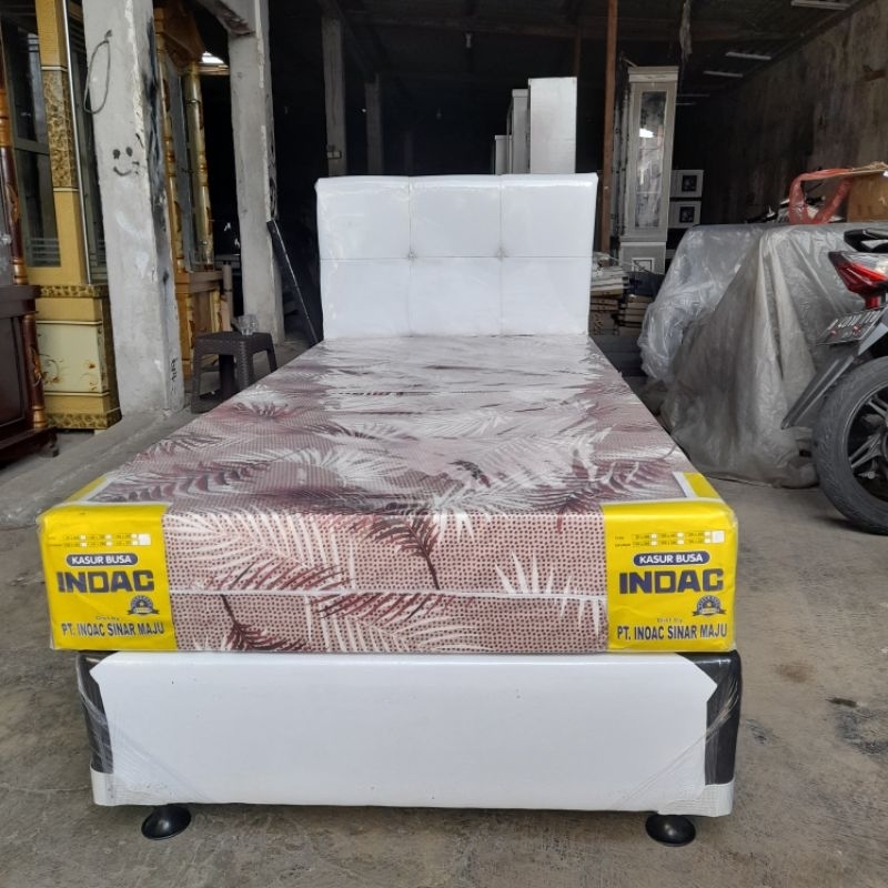 kasur busa inoac + divan 90x200cm