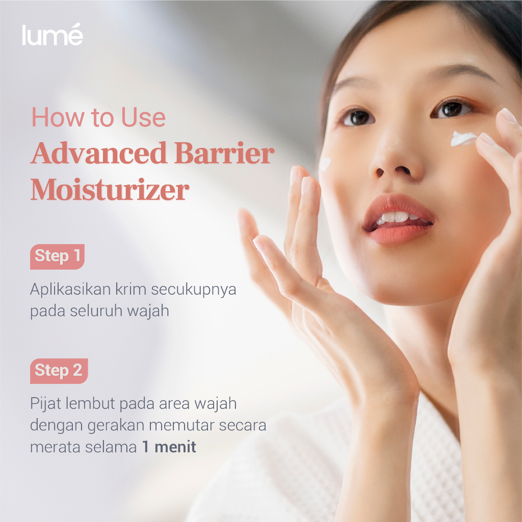 (Free Emas) LUME Advanced Barrier Moisturizer Skincare