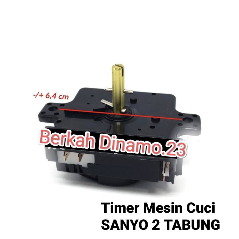 Timer Mesin Cuci SANYO Timer Wash / Pencuci SW-870XT SW-871XT SW-850XT SW-855XT SW-755Xt SW-771Xt Timer Dinamo Pencuci Sanyo 2 Tabung