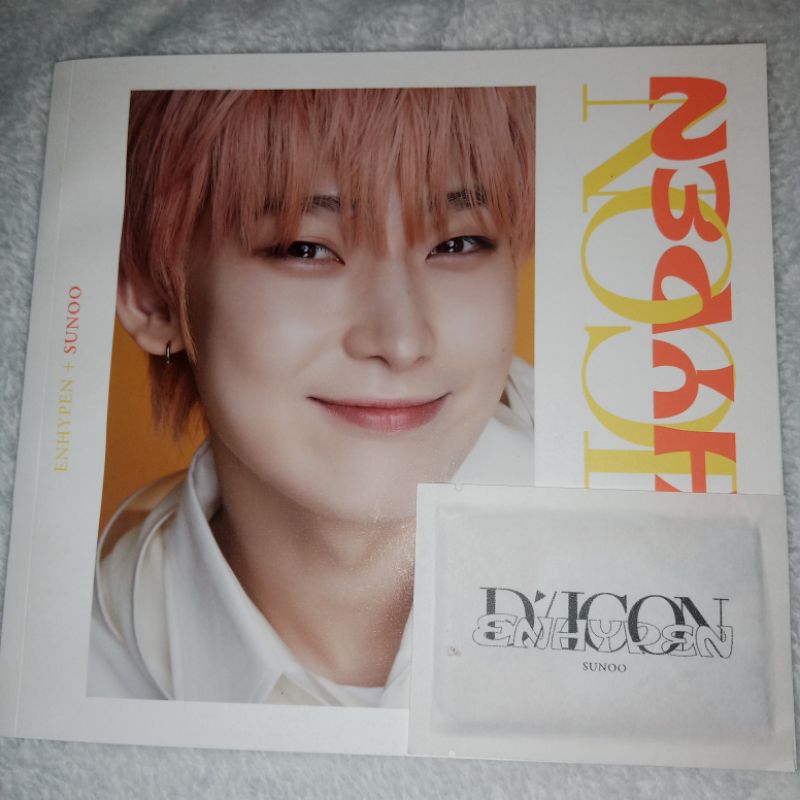 Photobook + SPC Sunoo Ver, Photocard Mini Dicon ENHYPEN Niki set