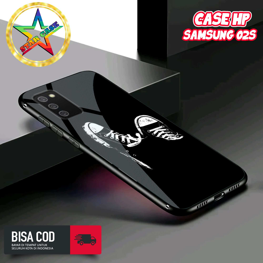 Case Samsung A02S Motif [SPOKAT] Casing Samsung A02S TERBARU Hardcase Glossy Kilau 2D Case Hp Samsun