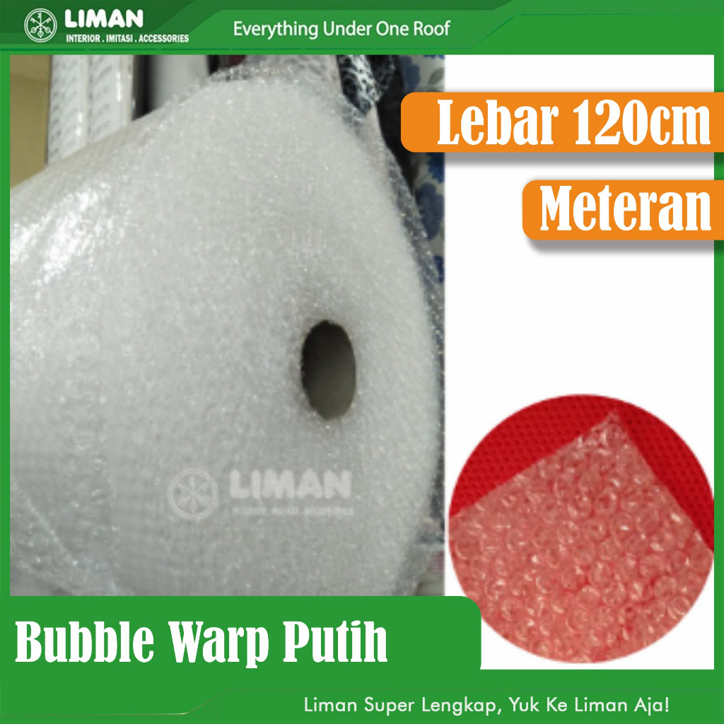 Bubble Wrap Meteran Plastik Packing Bungkus Paket