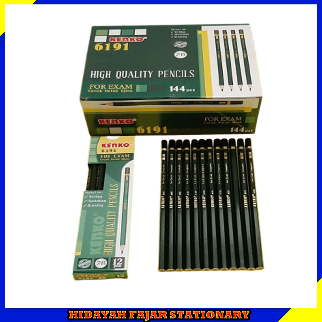 

Pensil 2B - pensil 2B kenko