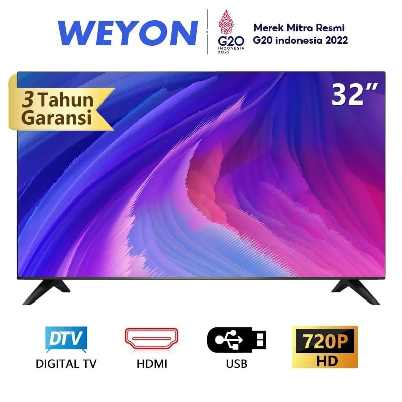 WEYON  SMART TV  32 INCH TV LED DIGITAL ANDROID