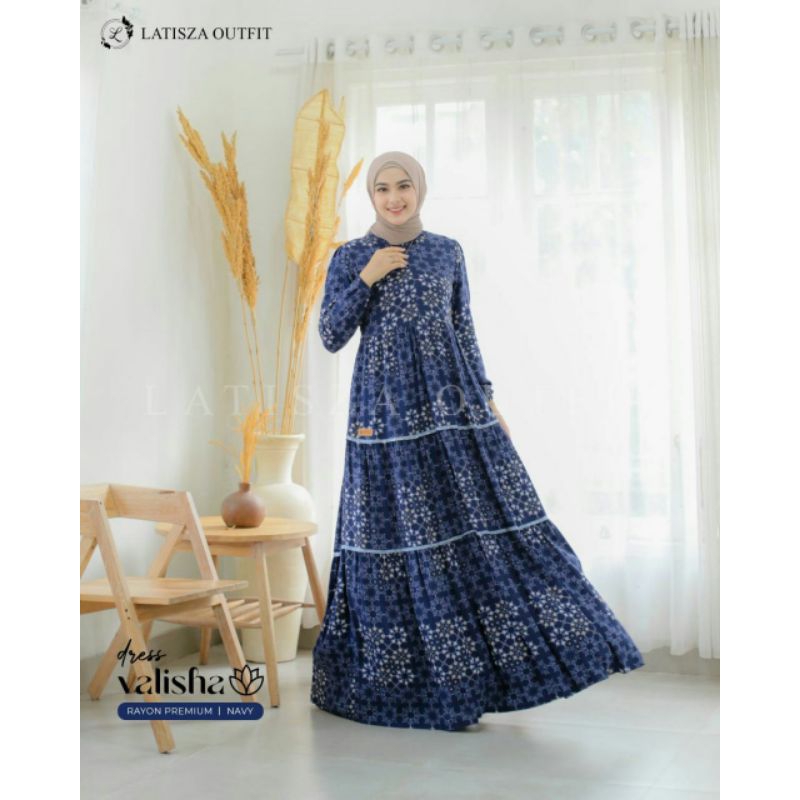 Valisha Dress Size L by Latisza Hijab