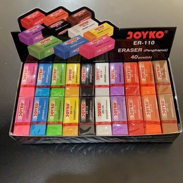 

JC - Penghapus Pensil Warna Merek Joyko