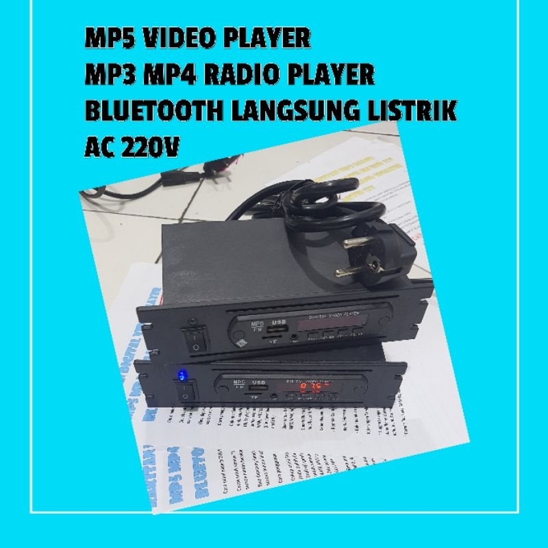 AEBDG Mp5 Bluetooth Video Siap Pakai Langsung Listrik / mp5 player bluetooth radio fm