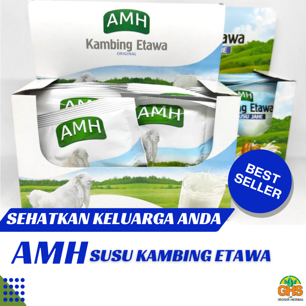

Susu Kambing Etawa AMH Full Cream | PER BOX | 250 gr ORIGINAL JAHE