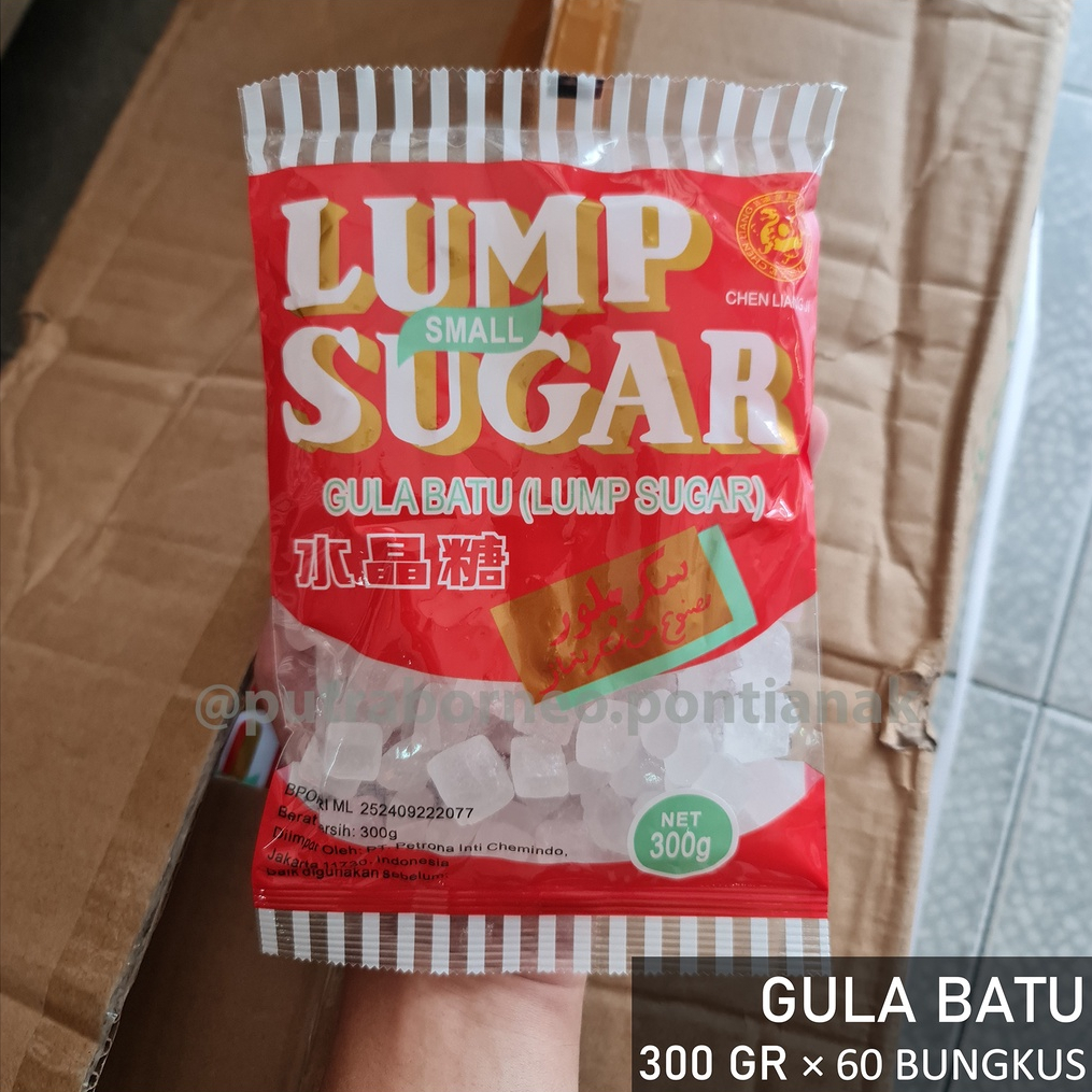 

[Ekonomis] Gula Batu 300gr / Lump Sugar / Gula Batu Kristal