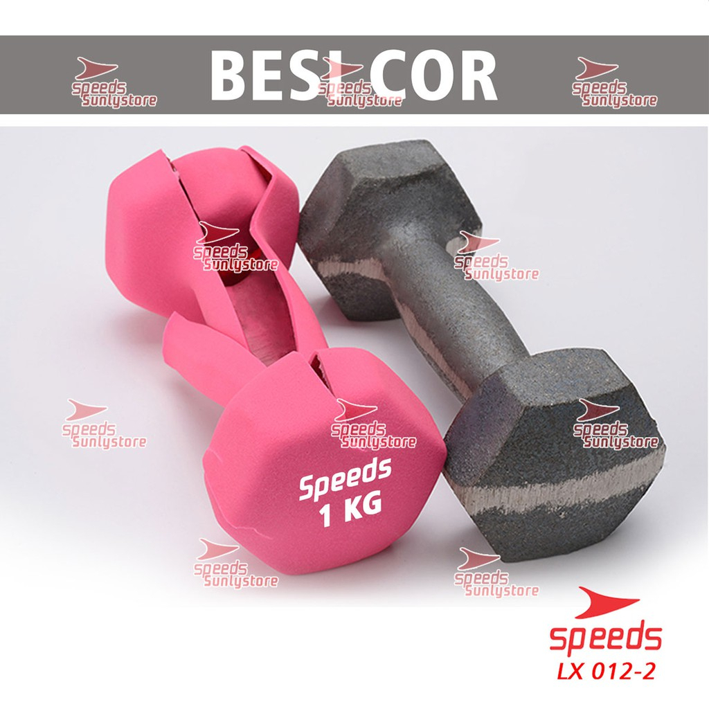 SPEEDS Dumbell / Barbel Min/Vinyl cewek Barbel Wanita Cewek Vinyl 012-2