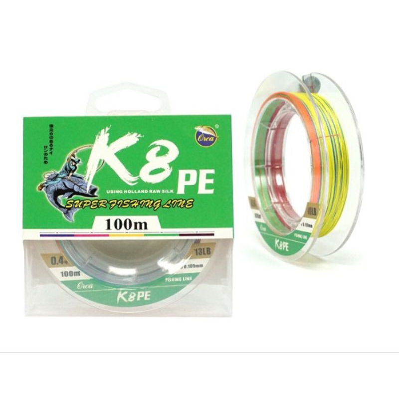 Orchid Fishing || PE Orca K8 MultiColor 100m