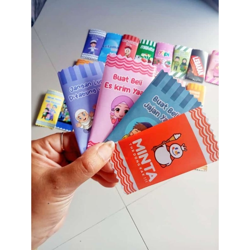 

amplop lebaran, amplop permen ( masih lembaran) isi 30 pcs