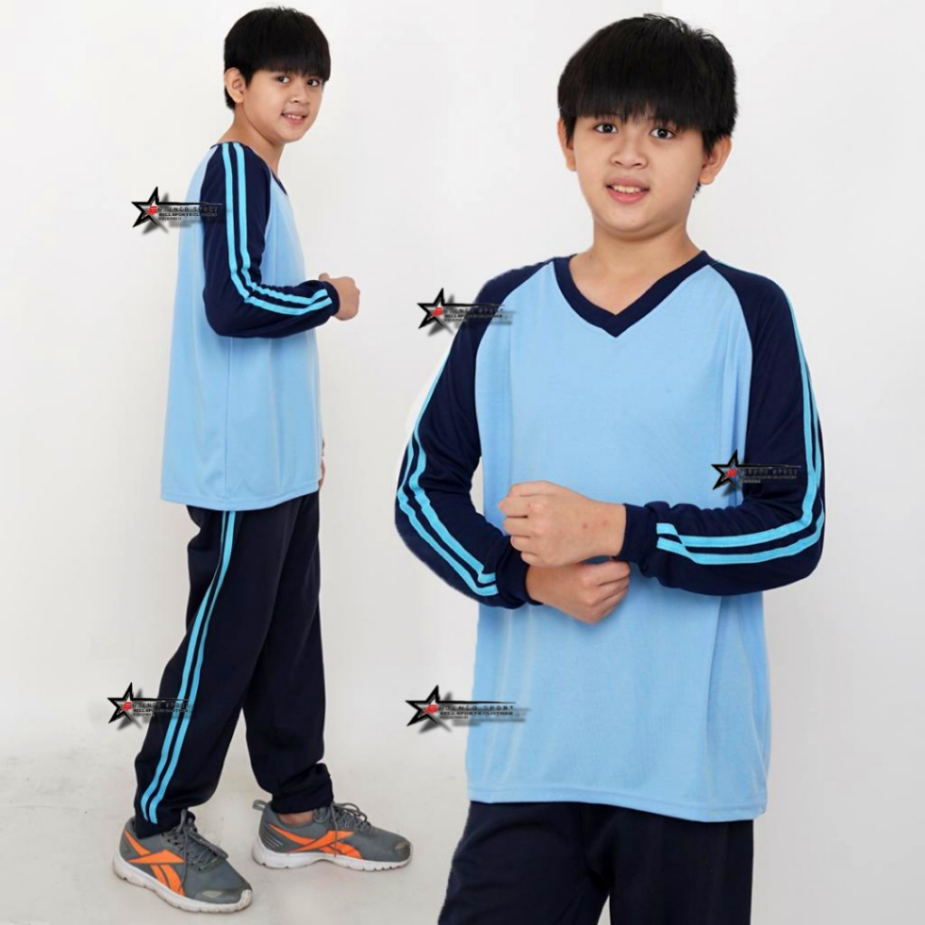 Setelan baju olahraga anak  sd / setelan olahraga anak sekolah sd / seragam olahraga anak sd