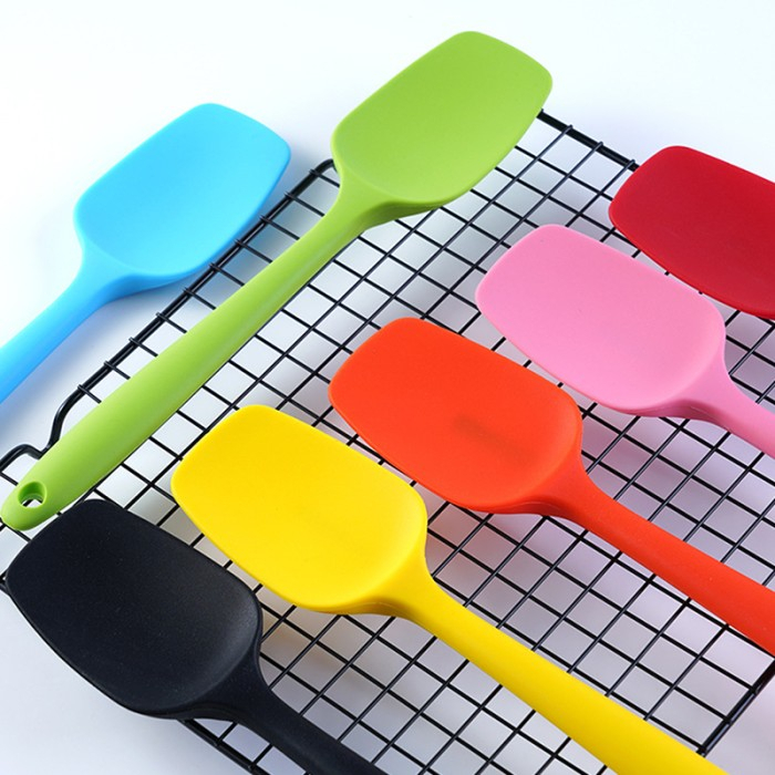 Spatula Silikon Besar 28cm Anti Lengket Tahan Panas Utensil Silicone