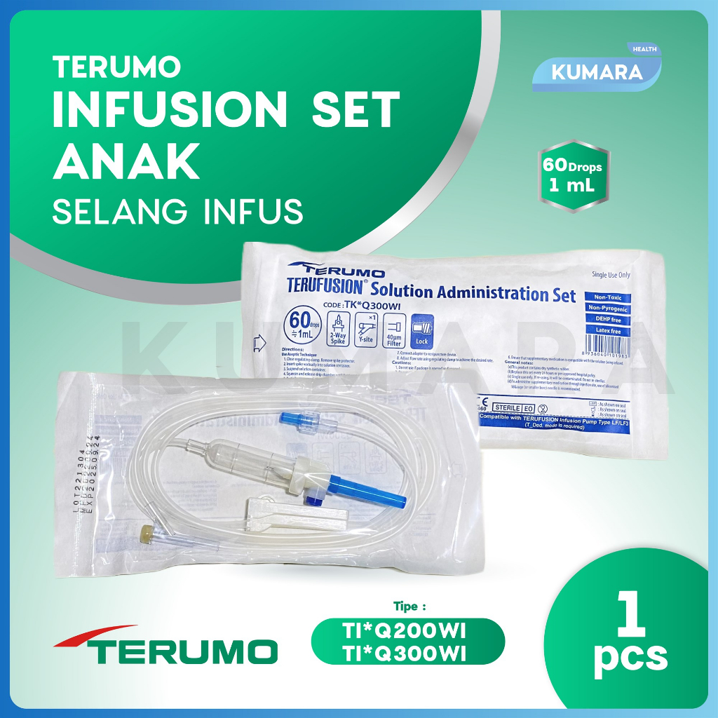 Terumo - Infusion Set Anak / Selang Infus Pcs