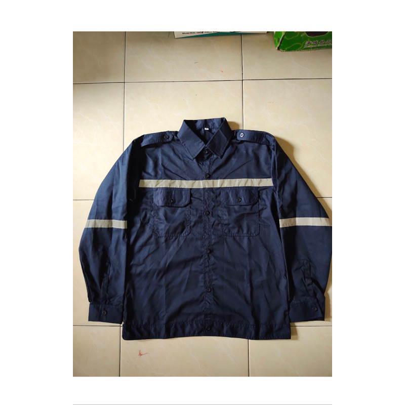 Baju Safety/Wearpack Safety/Kemeja Safety Lengan Panjang/Pakaian Dinas Lapangan/PDL Sotlite