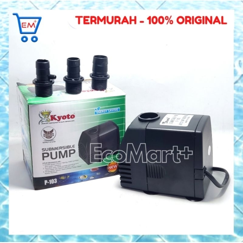 Kyoto 103 Pompa Air Kyoto P 103 Water Pump Kolam Akuarium Aquascape