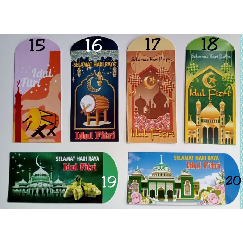 

Amplop Lebaran / Amplop Idul Fitri Ukuran L UANG TANPA DILIPAT Motof 15 - 25
