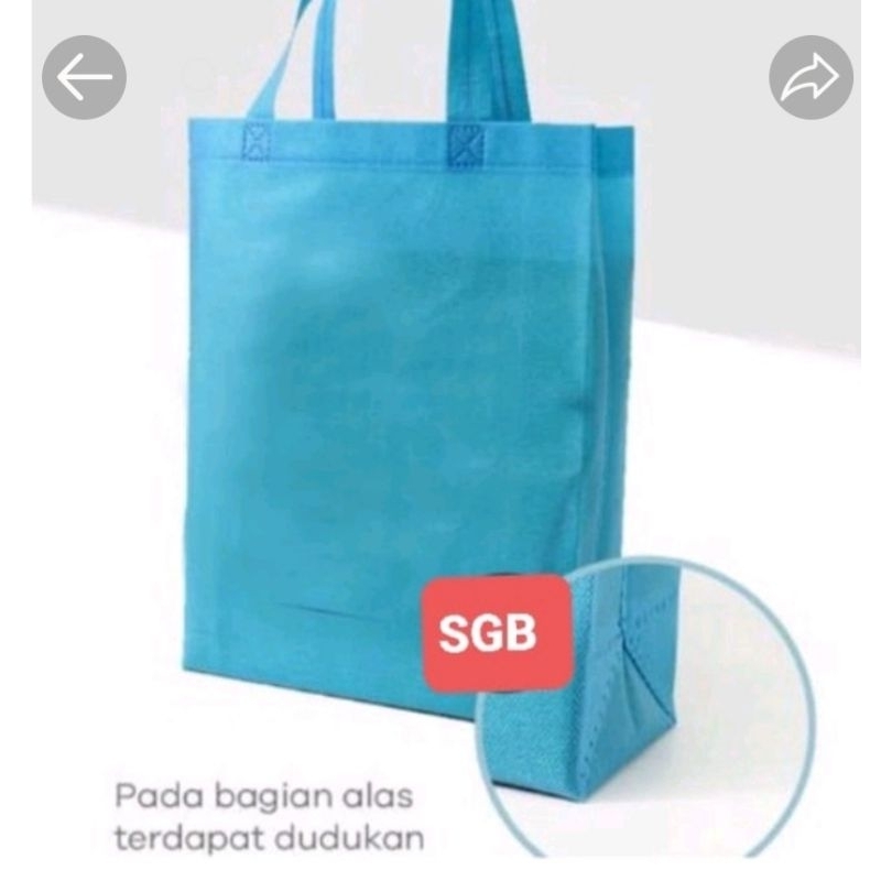 

tas spunbond/tas kain/goodie bag 25x10x30