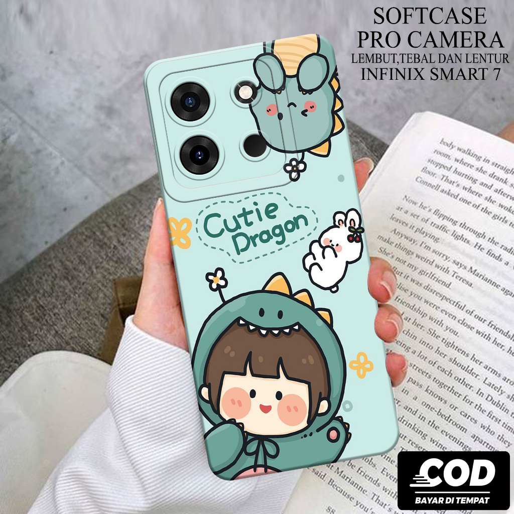 Case Hp Infinix Smart 7 2023 - Softcase Infinix Smart 7 Terbaru - Casing Infinix Smart 7 - Kesing In