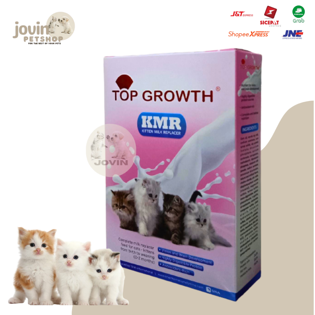 

Susu Kucing Top Growth Kemasan 250g