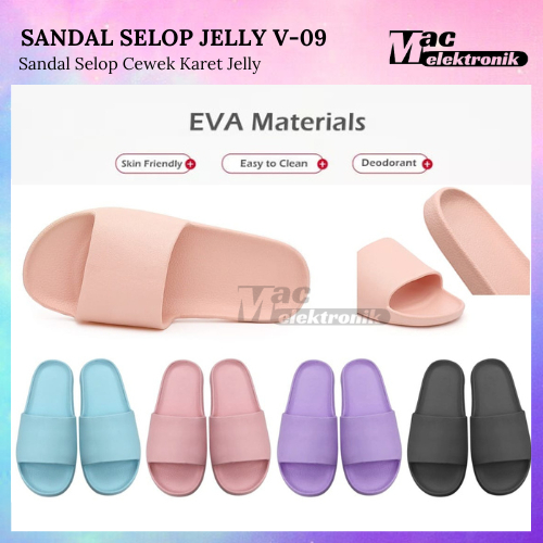 SANDAL SLOP SANTAI WANITA BAHAN RINGAN SANDAL SELOP CEWEK COWOK