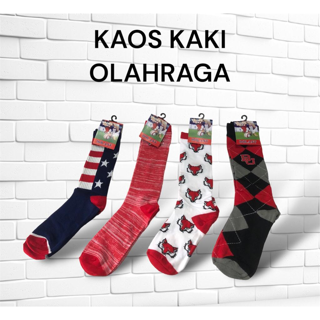 TOP! KAOS KAKI OLAHRAGA / SPORT SOCKS - ALL SIZE