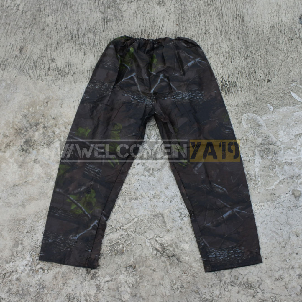 Jas Hujan Setelan Loreng Camo Perbakin / Raincoat Loreng Camo Perbakin
