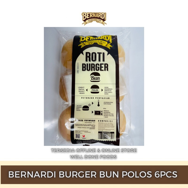 

Bernardi Burger Bun Polos 6pcs