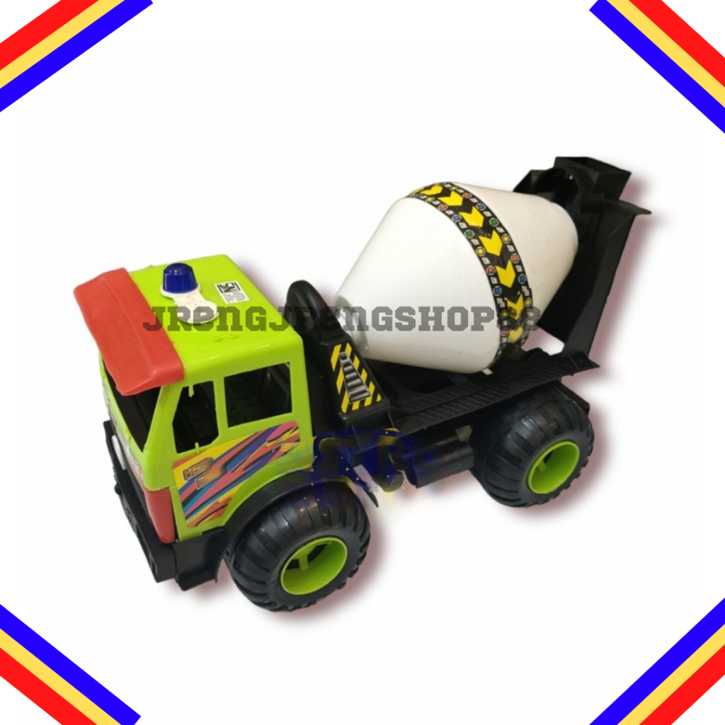 Mainan Anak Mobil Dorong Plastik Truk Molen Jumbo MST286