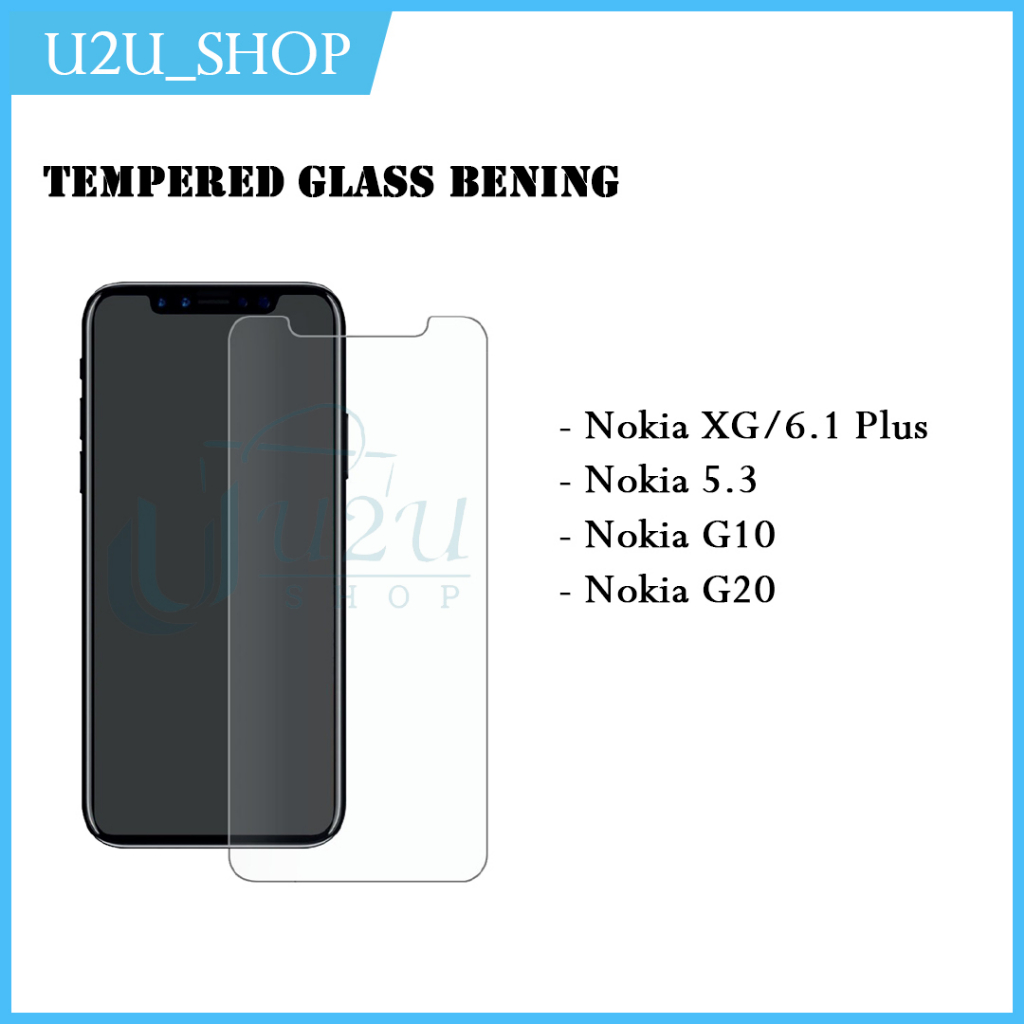 Tempered Glass Bening Nokia X6 6.1 Plus Nokia 5.3 Nokia G10 Nokia G20 Nokia C20 Nokia C31 Nokia C20 