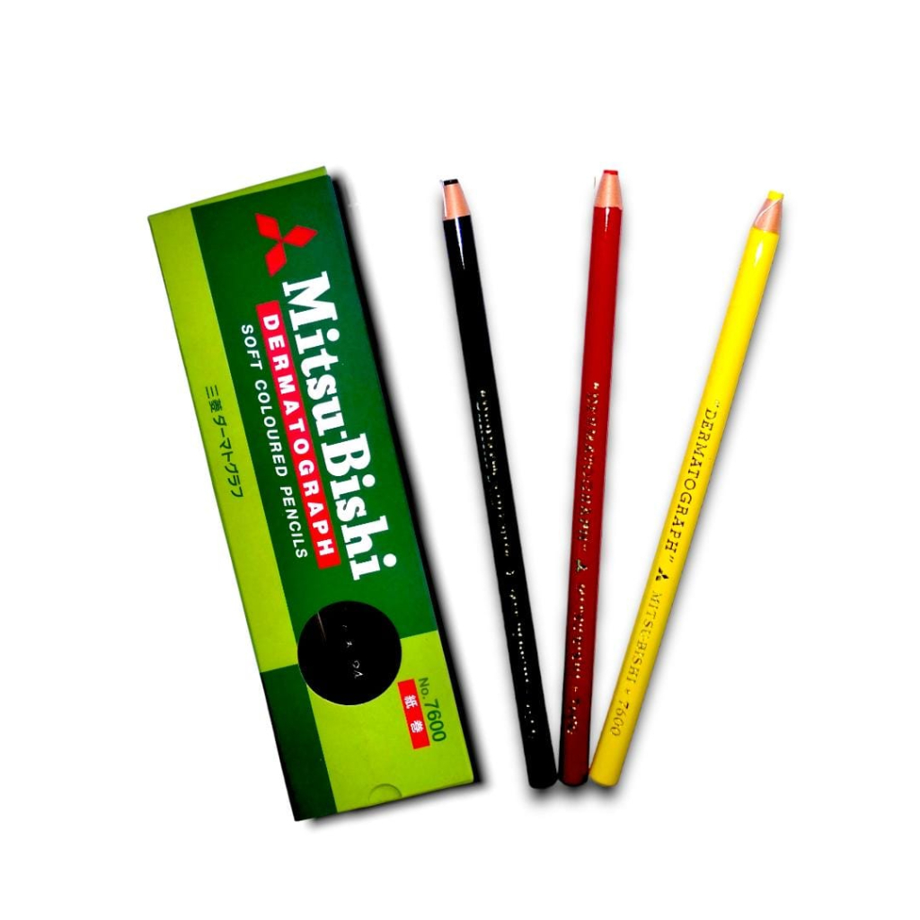 

PENSIL GLASS KACA PERMUKAAN LICIN DERMATOGRAF MITSUBISHI 7600 JEPANG PENCIL GAMBAR