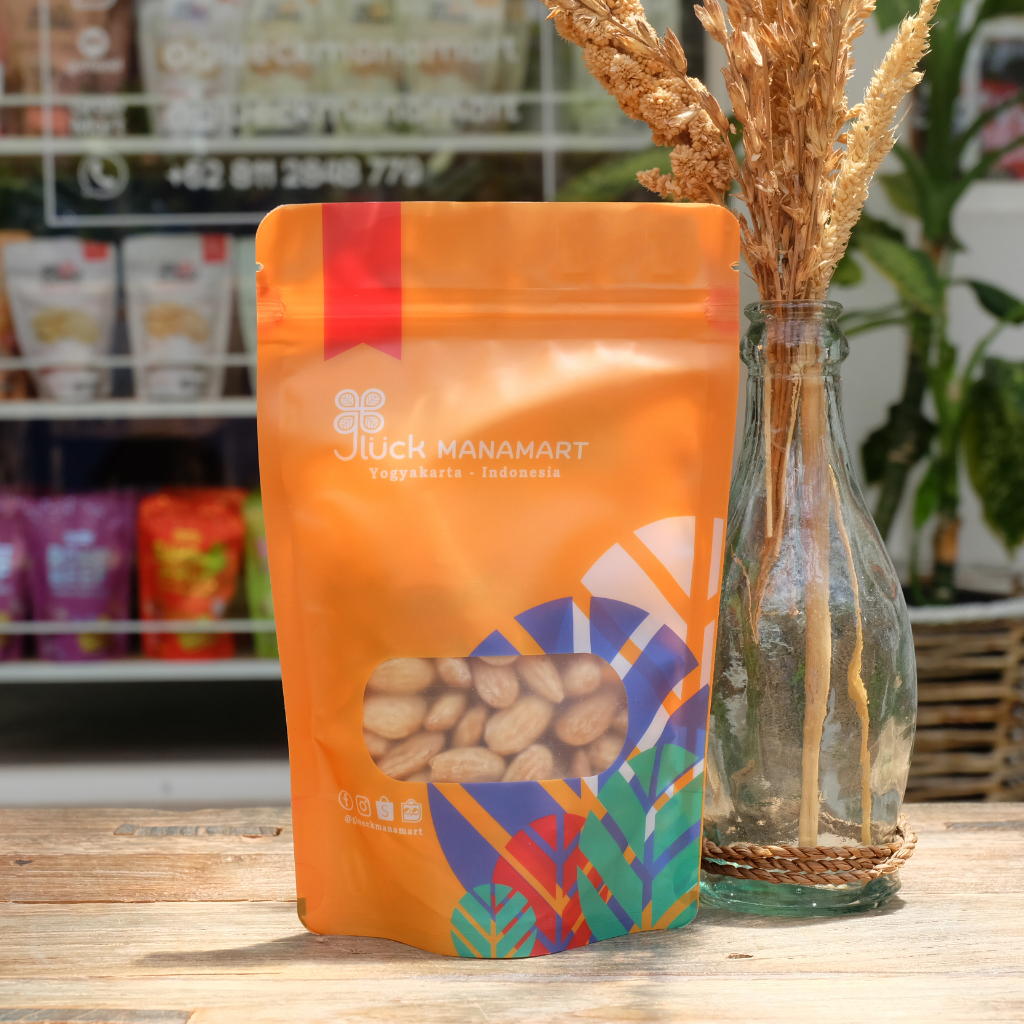 

Almond Roasted / kacang Almond Panggang 100 gr
