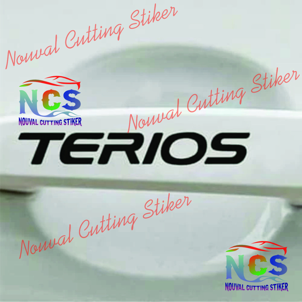 Stiker Handle Pintu Mobil Daihatsu Terios - Car  Sticker tempelan pegangan pintu mobil
