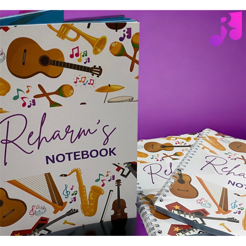 Buku Musik Reharm's Notebook Mahir Piano Jazz dan Gospel