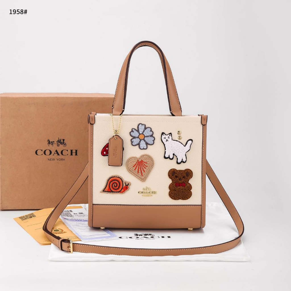 Coa Tote 22 With Creature  Patches Bag's TC1958