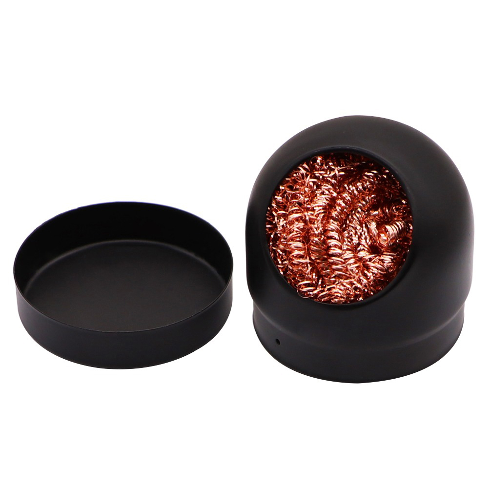 Pembersih Timah TIP Solder Cleaning Ball Iron Mesh - ZG79 - Black