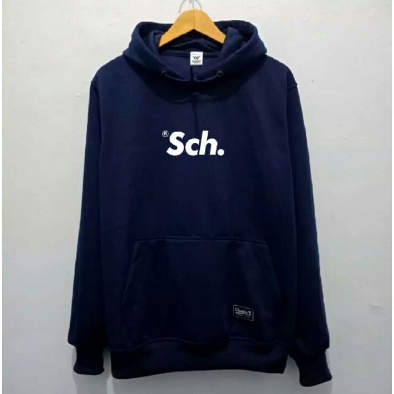 SCH NAVY HOODIE BG