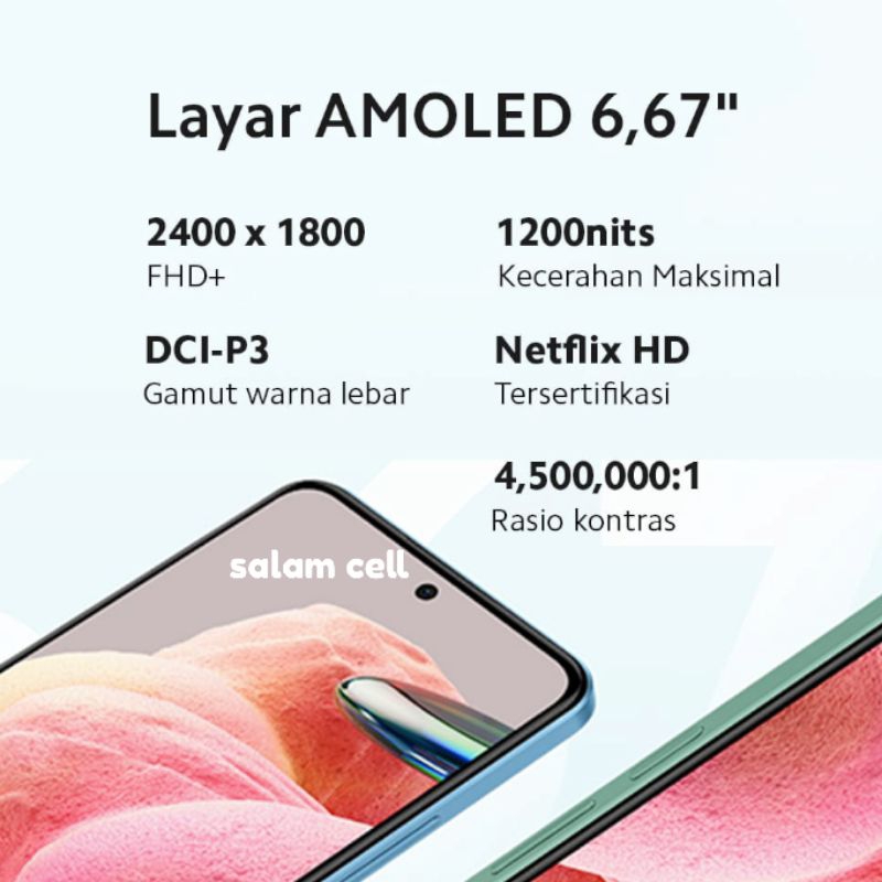 Xiaomi Redmi Note 12 Ram 8/128GB NFC Camera 50mp 30W Fast Charger Garansi Resmi