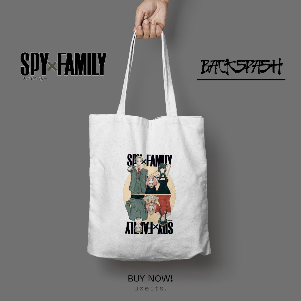 Totebag Tas Anime Spy X Family Anya Forger - SPY X FAMILY