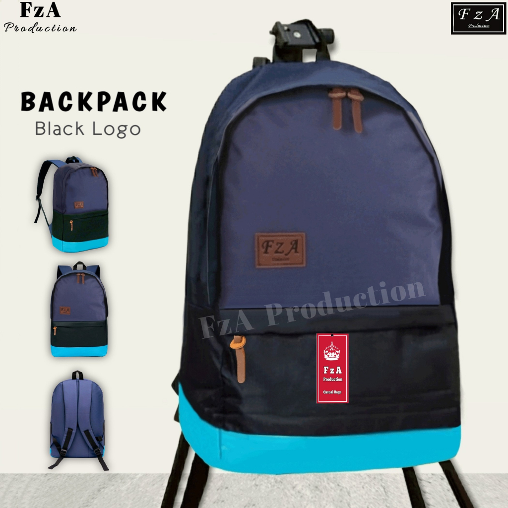 FzA Official - Tas Ransel Gendong Laptop Distro Sekolah Kuliah Pria Wanita Backpack Original Tas Punggung Laptop - BLSPT