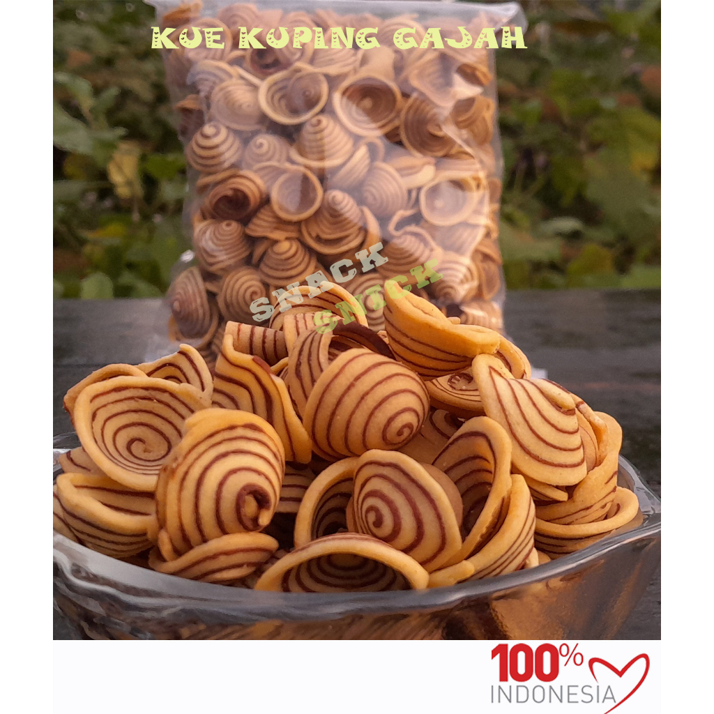 

Piscoklegit_ Kuping Gajah 250 Gram / Kue Kering