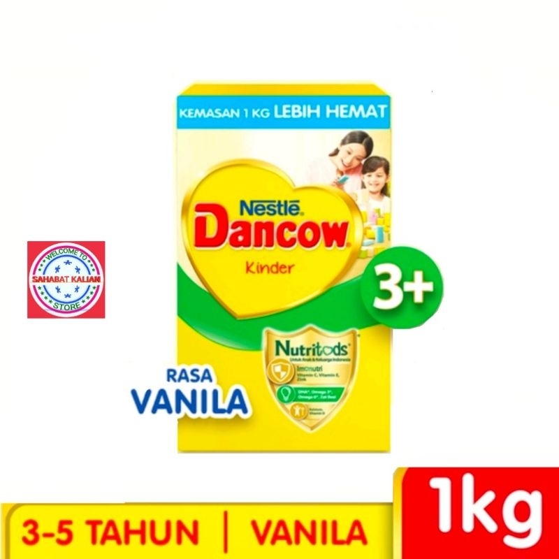 DANCOW 3+ 1kg Usia 3 - 5 Tahun